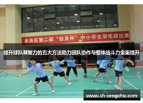 提升球队凝聚力的五大方法助力团队协作与整体战斗力全面提升